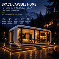 Casa Modular Prefabricada, Cabaña Tipo Apple de Lujo, Villa Pod para Glamping, Resort, Hotel, Alojamiento Ecológico y Turístico