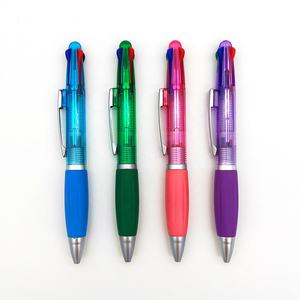 Bolígrafo <span class=keywords><strong>4</strong></span> en 1 de <span class=keywords><strong>4</strong></span> colores, bolígrafo multicolor con logotipo promocional, bolígrafo 4C con clip metálico - Product Image 5