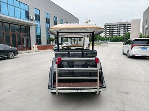 Carro de Patrulla Eléctrico Retro de Alto Rendimiento, Clásico, con Batería de Litio de 5KW, Certificado CE, para 4 Personas, Luces LED Delanteras Independientes - Product Image 5