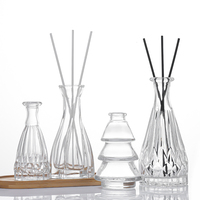 Ensemble de flacons diffuseurs d'aromathérapie en verre écologiques de 100ml parfum de maison parfum liquide pour usage au bureau