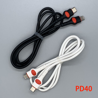 Câble de charge rapide PD Type C vers Type C pour chargeur rapide Iphone/Samsumg/xiaomi/Huawei Qc