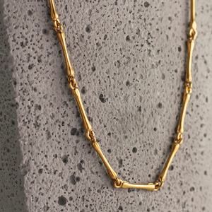 Pulsera y Collar de Cadena de Huesos Vintage de Acero Inoxidable, Joyería Punk Gótica con Eslabones de Esqueleto, Accesorios de Moda Unisex Ajustables - Product Image 3