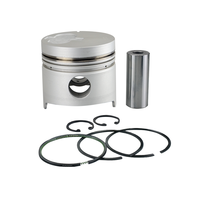 Hot Sale 2L Piston Set Aluminium Alloy Diesel Engine Parts High Quality 92mm Piston for TOYOTA 13101-54070 54060 54090 54050