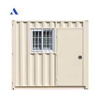 7ft 8ft 9ft 10ft Petite Taille Mini Préfabriqué Modulaire Mobile Stockage Expédition Conteneur Bureau Maison Maison