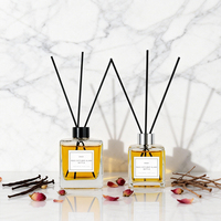 Bouteilles en verre vides de 100 ml, 150 ml, 200 ml pour diffuseur de parfum à bâtonnets, pour aromathérapie, décoration intérieure, liquide naturel
