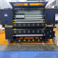 Impresora de sublimación industrial de 16 cabezales, impresora de camisetas de sublimación de tinte de gran formato de 1,8 m, máquina de impresión de tela digital de fábrica