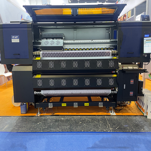 16 kafaları endüstriyel süblimasyon yazıcı 1.8m geniş format boya süblimasyon t-shirt yazıcı fabrika dijital kumaş baskı makinesi - Product Image 2