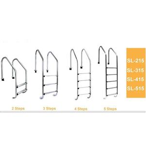 <span class=keywords><strong>Piscine</strong></span> commerciale en acier inoxydable, 3 <span class=keywords><strong>marches</strong></span>, au-dessus du <span class=keywords><strong>sol</strong></span>, amovible, résistant - Product Image 6