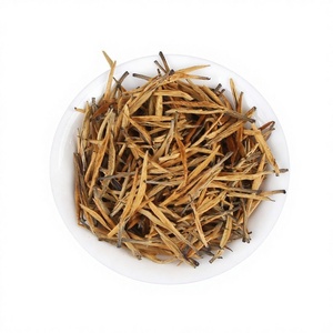 Thé Dianhong du Yunnan Fengqing, thé fermenté bienfaçant, Premium, petites aiguilles dorées, bourgeons simples en vrac, poils dorés soigneusement disposés - Product Image 3