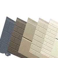 Panneau sandwich composite métal-mousse PU 16 mm pour murs extérieurs de villa, chambre froide, entrepôt - Résistant au feu et à l'eau, design moderne 5+