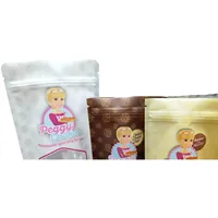 Emballage de collations en forme de sac d'école durable Sacs en plastique à fermeture éclair et zip-lock en feuille avec option d'impression personnalisée pour usage alimentaire