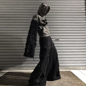 <span class=keywords><strong>Ensemble</strong></span> <span class=keywords><strong>jean</strong></span> et <span class=keywords><strong>veste</strong></span> DiZNEW Hip Hop Punk 2 brodé vintage, coupe ample et évasée, pour <span class=keywords><strong>homme</strong></span>, <span class=keywords><strong>ensemble</strong></span> en denim, <span class=keywords><strong>veste</strong></span> varsity grande taille, personnalisable - Product Image 4