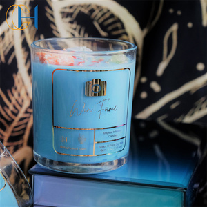 C&amp;H Custom Hand Poured Natural Healing Energy Crystal <strong>Herbs</strong> <strong>Witchcraft</strong> Magic Ritual Soy Scented Candle - Product Image 5