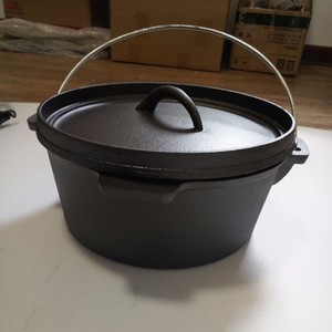 Marmite hollandaise moderne <span class=keywords><strong>en</strong></span> <span class=keywords><strong>fonte</strong></span> pour pique-nique, camping et barbecue, à suspendre, <span class=keywords><strong>en</strong></span> vente - Product Image 6