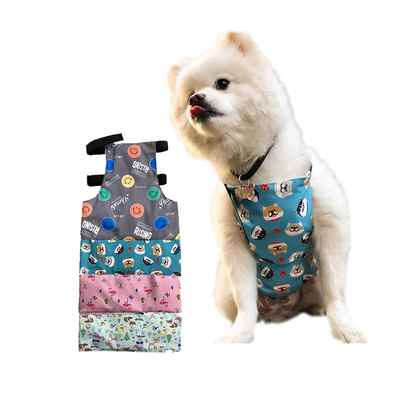 Pet soğutma önlüğü köpek yaz buz eşarp serin ürünler kova corgi küçük köpek giysileri toptan evcil köpekler için yelek