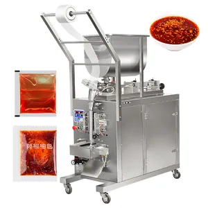 MAH Automatic Vertical Form Fill Seal Puree \/ Peanut Butter \/ Powder \/ Chemical \/ Hand Sanitizer Bag Packing Machine