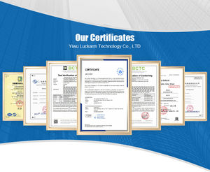 Luckarm กริ่งประตูไร้สายที่ทันสมัยพร้อมรีโมทคอนโทรลกันน้ำออกแบบสำหรับใช้ในร่มและกลางแจ้งแบตเตอรี่และแหล่งพลังงาน - Product Image 4