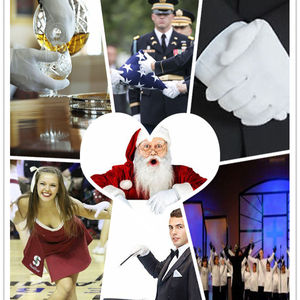 Guantes de mano suaves y cómodos para varias ocasiones, de color blanco, 100% algodón - Product Image 5