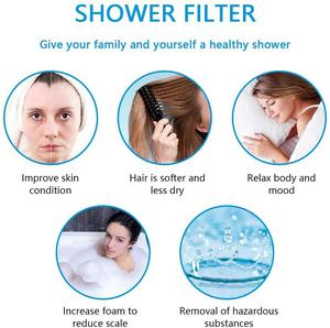 Bộ Lọc Ion Áp Suất Cao Vòi Hoa Sen Tiết Kiệm Nước Loại Bỏ Mạnh Mẽ Đầu Vòi Hoa Sen Clo Vitamin C - Product Image 5