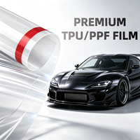 Film de protection de peinture TPU transparent auto-réparant anti-rayures pour voiture, finition brillante ou satinée, TPU PPF 7.5mil 8.5mil, teinte pour vitres de voiture OEM