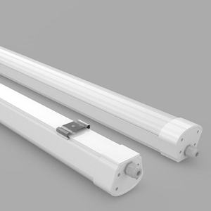 ไฟ LED แบบกันน้ำ IP67 พร้อมแบตเตอรี่สำรองฉุกเฉิน LiFePO4 3 ชั่วโมง ไดรเวอร์ Tridonic กำลังไฟ 20W/40W/60W/75W ป้องกันน้ำและไอน้ำ เหมาะสำหรับคลังสินค้า - Product Image 1