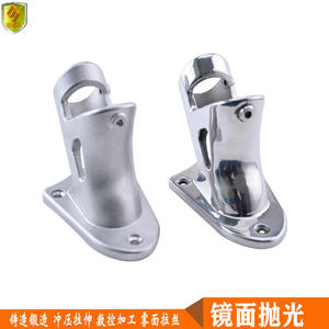 Base de mât de bateau épaissie pour usage maritime avec quincaillerie en acier inoxydable poli électrolytiquement pour yachts, bateaux rapides et VR - Product Image 5