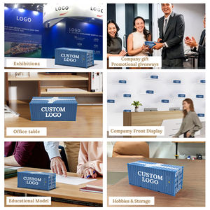 O.A.S集装箱模型工厂20GP塑料工艺品运输标尺1:35常青微型集装箱模型 - Product Image 3