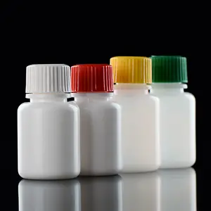 实验室化学液体定制全尺寸高密度聚乙烯小塑料样品瓶