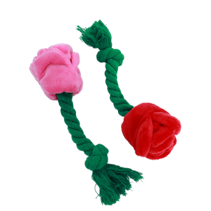 JOYSING Klasik Tarz İnteraktif Isırma İpi Çift Düğümlü Pamuklu Köpek Oyuncağı Diş Temizliği İçin Örgülü Güvenli Dayanıklı Hayvan Oyuncakları - Product Image 2