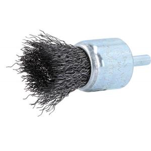 KS TOOLS-340,0017 Cepillo de alambre de acero 0,3mm - EAN 4042146235676 ABRASIVOS RUEDAS DE PULIDO, CEPILLOS Y CAPOS - Product Image 1