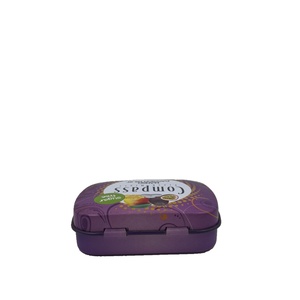 Custom Luxury Recyclable Rectangular Mini Tin Box Metal <b>Container</b> for Food Grade Candy <b>Tablet</b> Wholesale Packaging Factory Direct - Product Image 2