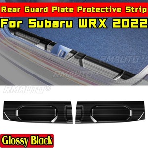 For Subaru WRX 2022 Body Kit Guard Plate Trunk Bumper Protective Strip Accessorie Rear Guard Plate Protective Strip <b>Accessories</b> - Product Image 2
