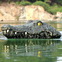 Jouets de bain télécommandés 2,4 G 2024, jouets aquatiques, bateau, jouets d'extérieur sans fil pour enfants, simulation de crocodile télécommandé