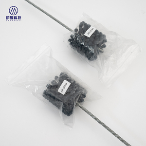 3,5-Zoll-Durchmesser Zylinder-Honwerkzeug Flex-Hone Kugelbürste Flexibel mit Nylonbürste und SIC-Borsten Industriell OEM - Product Image 3