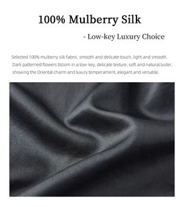 Boutique en gros, été 2025, nouvelle mode, tempérament élégant, col en V, sans manches, amincissant, motif floral naturel, écologique, 100% soie - Product Image 6