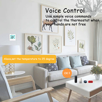 Thermostat sans fil WIFI Smart Hvac Thermostat Tuya pour la maison