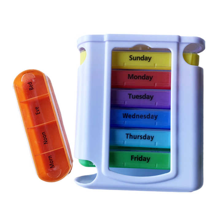 medicine pp novelty drawer box pill 7 days pill storage case 28