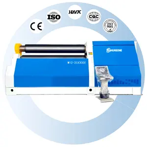 Giá Nhà Sản Xuất CNC 4 Con Lăn Tự Động Tấm Kim Loại Thủy Lực Nhỏ Máy Cán Cuộn Hình Nón Sản Phẩm Mới 2020