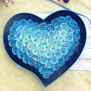 Venta al por mayor creativo hecho a mano 100 Forever Pink <span class=keywords><strong>Eterna</strong></span> Rose Flower Romántico Día de San Valentín Regalo para ella para Navidad - Product Image 5