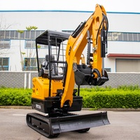 Mini Excavadora de 2 Toneladas EPA Euro 5, Excavadora Pequeña para Granja y Hogar en Venta