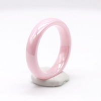 Gostar Hommes et Femmes En Stock Simple Doigt Bijoux 6mm Haute Tactile Blanc Noir Jaune Vert Blanc Core Bague En Céramique