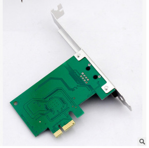 Pci-e Card mạng PCIe Gigabit Card mạng 1000m có dây Card mạng rtl8111c Chip điều khiển miễn phí - Product Image 2