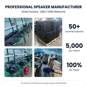 Système audio surround professionnel 3 voies 500W Nominaux/2000W Puissance de crête, Boîtier en bois M315 – Le produit le plus rentable pour des performances optimales - Product Image 5