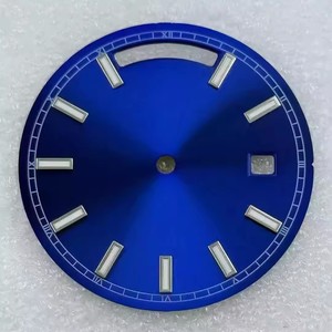 Esfera de reloj de 31 mm con acabado metálico modificado para accesorios de reloj - Product Image 6