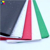 50X66Cm Rol Kertas Pembungkus Bunga Sepatu Kemeja Anggur Pakaian Kemasan Hadiah Kerajinan Kemasan Kertas Tisu Glitter