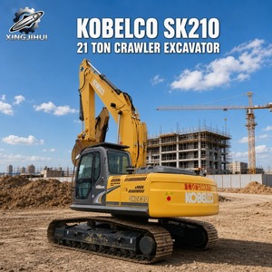 รถขุดตีนตะขาบ Kobelco SK210 มือสอง 21 ตัน ผลิตในญี่ปุ่น เครื่องจักรกลงานวิศวกรรมก่อสร้าง - Product Image 1