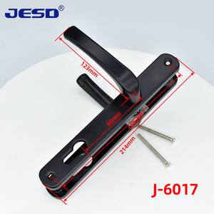 התאמה אישית מפעל צבע 8535 דלת אלומיניום ידית דלת מקורר גוף מנעול <span class=keywords><strong>pvc</strong></span> upvc דלת ידית מנעול morsel - Product Image 6