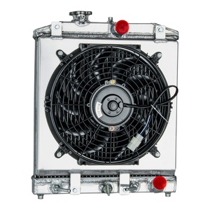 GTGMOTO Ventilateur de carénage de radiateur à 3 rangées pour Honda <span class=keywords><strong>Civic</strong></span> D15 D16 EK Del Sol Integra 1992-2000 <span class=keywords><strong>1994</strong></span> - Product Image 1