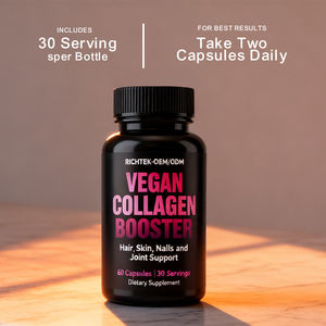 Supporto personalizzato vegano collagene Booster integratori di collagene vegetale salute nutrizione capsule di collagene per la pelle - Product Image 6