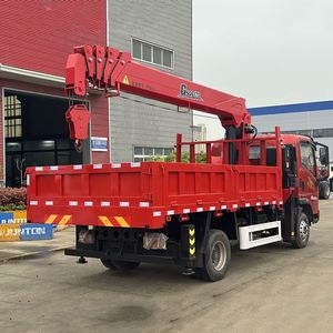 Nouvelle grue montée sur camion Sinotruk de 7 tonnes, grue à flèche télescopique à 5 sections, livraison directe d'usine, forte capacité de charge - Product Image 4